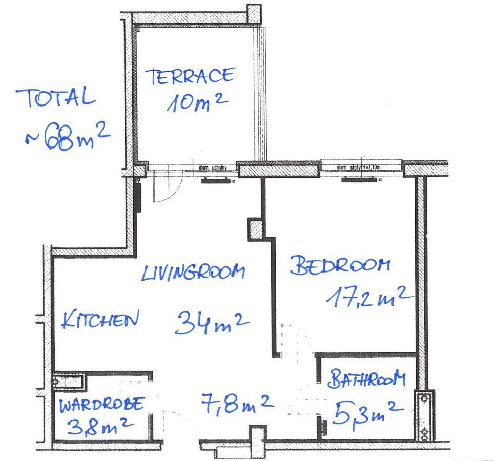 Torre Verona Apartment - 70M2, Terrace, Garage Krakow Exterior photo